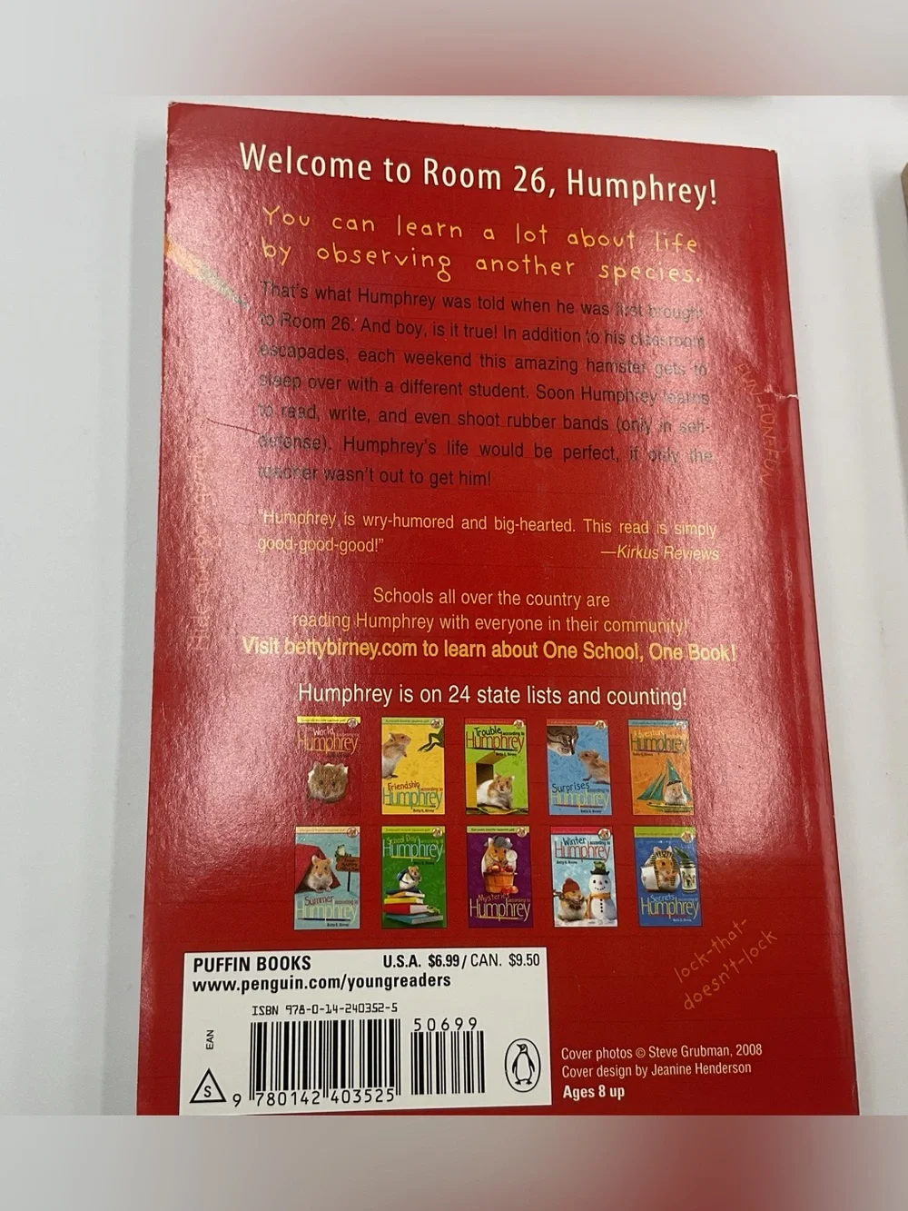 Humphrey Kids Reading Set - Blue & Red Covers